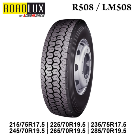 Roadlux R508 / LM508 215/75R17.5 | 225/70R19.5 | 235/75R17.5 245/70R19.5 | 265/70R19.5 | 285/70R19.5