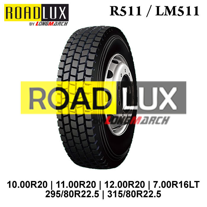 ROADLUX R117 / LM117 - 10.00R20 | 11.00R20 | 12.00R20 | 7.00R16LT 295/80R22.5 | 315/80R22.5